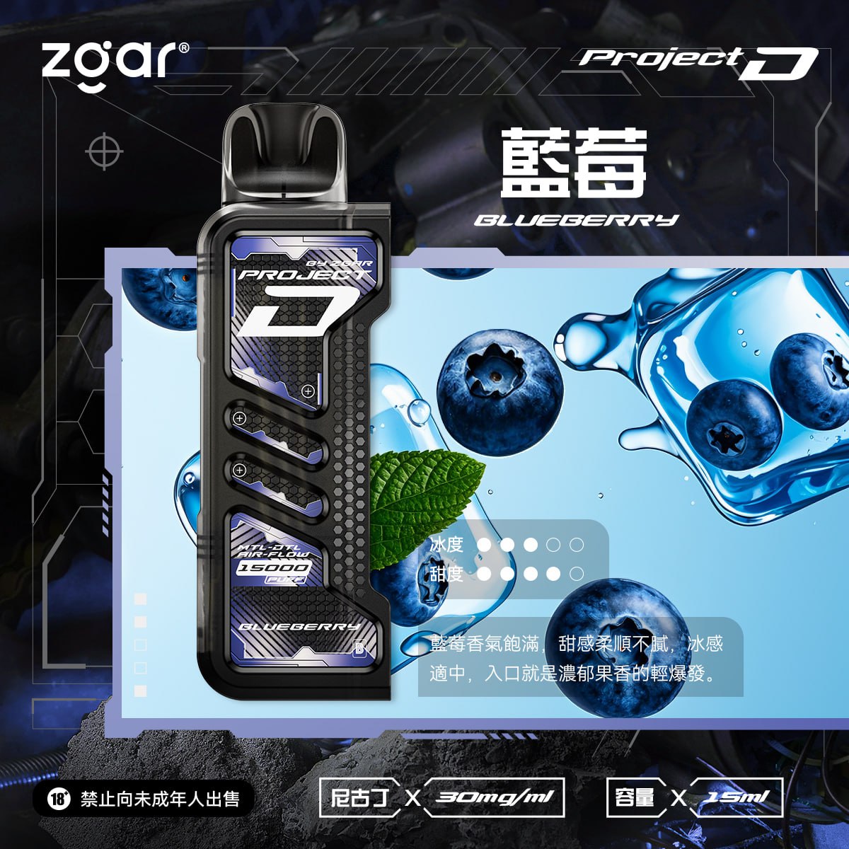 Zgar 冰熊 Project D 卡帶一次性
